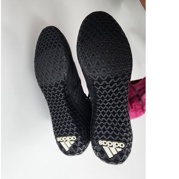 New NWOB Adidas Mat Wizard 4 Wrestling Shoes‎ Size 9 Black